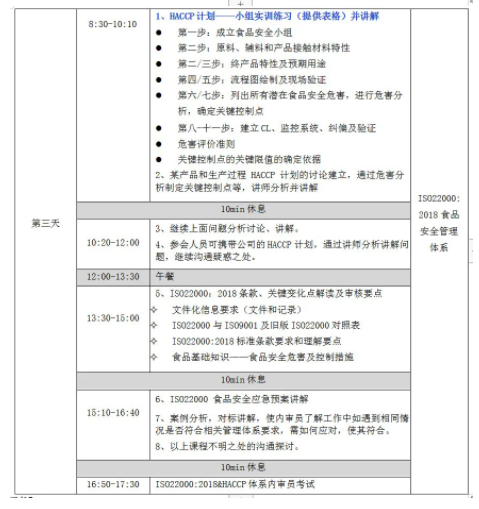 【11月· 上?！渴称诽砑觿┚W(wǎng)三體系內(nèi)審員實操培訓（附最新日程）
